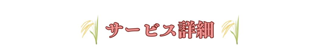 サービス概要 2